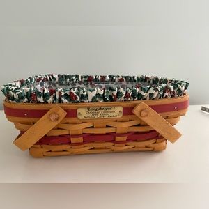Longaberger Christmas Collection 1996 edition Holiday Cheer basket